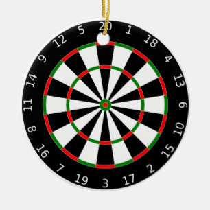 Dartboard Ornament