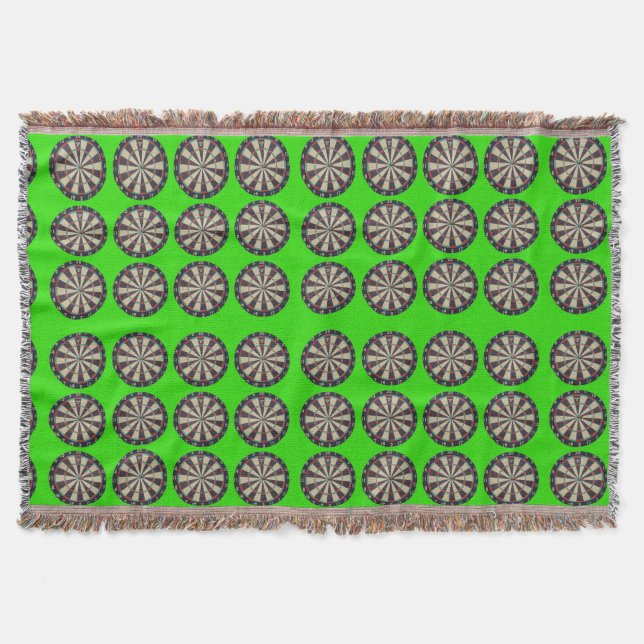 Dartboard på Grönt, Filt (Framsidan)