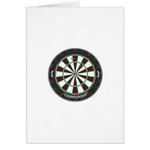 Dartboard & pilar: 3D modellerar: Hälsningskort