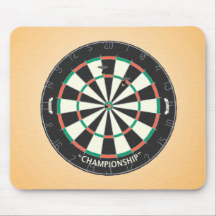 Dartboard & pilar: 3D modellerar: Mousepad Musmatta