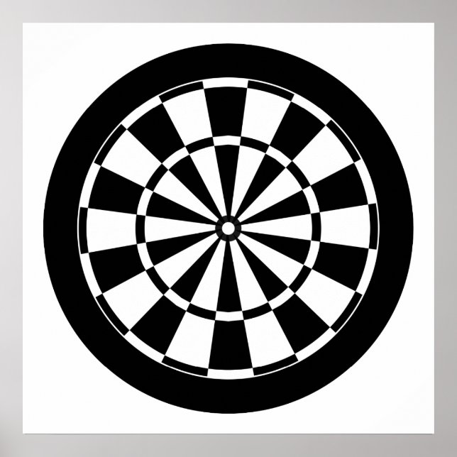 Dartboard Poster (Framsidan)
