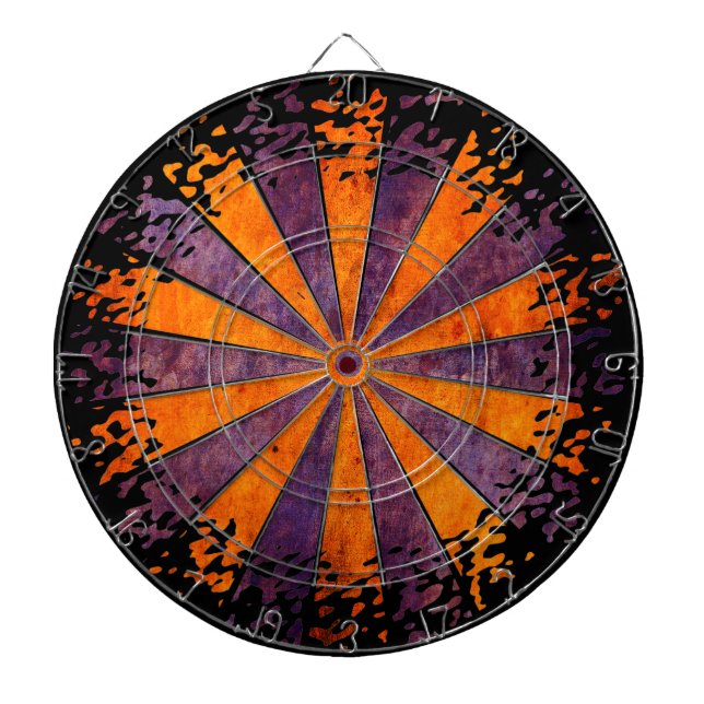 DARTboard shine - 1 oranges Violet Grunge Piltavla (Framsidan)