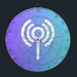 Dartboard-signal Darttavla<br><div class="desc">Dartboard med logotyp av signaler</div>