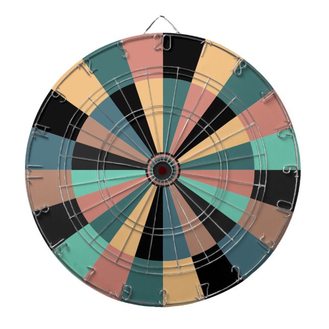 Dartboard-spelrummet för spel i grönt Black Guld o Darttavla (Framsidan)