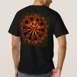Dartboard Spezialdesign - Strahlen und Supernova T Shirt