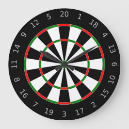 Dartboard Stor Klocka
