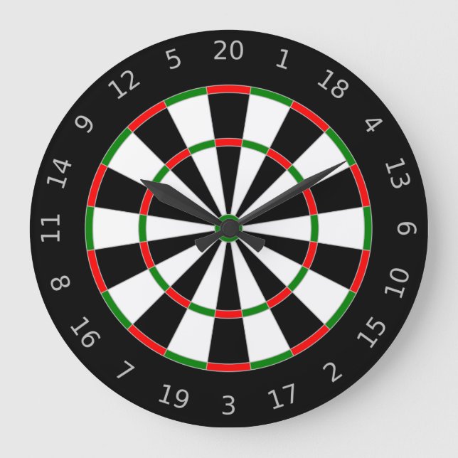 Dartboard Stor Klocka (Framsida)
