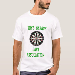 dartboard TIMS GARAGE, PIL, ANSLUTNING Tee Shirt