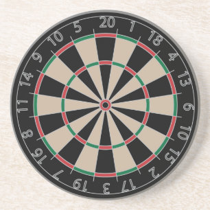 Dartboard Underlägg Sandsten