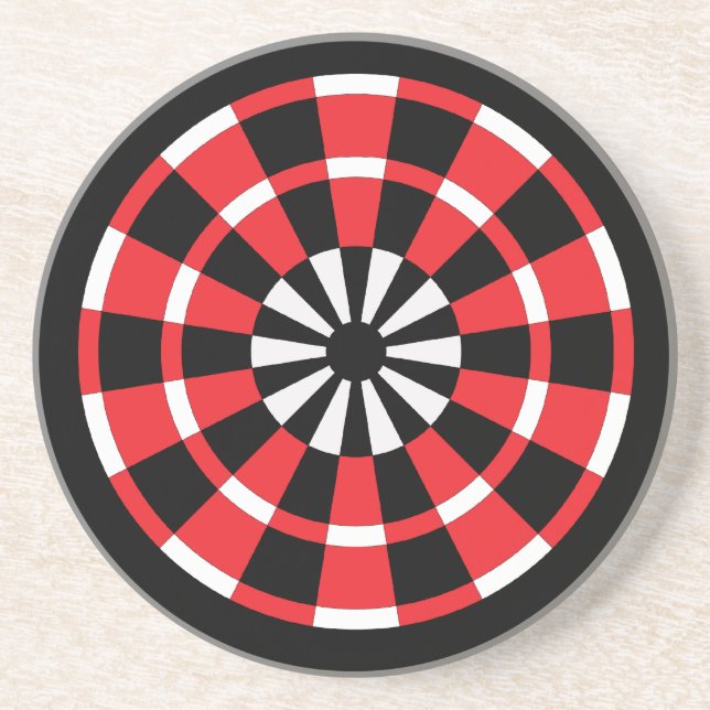 Dartboard Underlägg Sandsten (Framsidan)