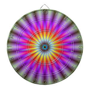 Dartboard Wheel of Färg Darttavla