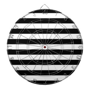 Dartboard White & Black Rand Darttavla