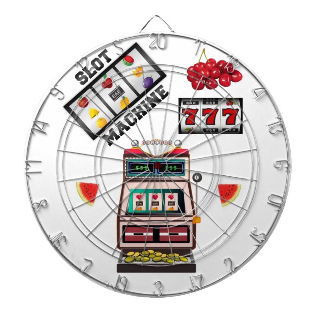 Dartboard White Casino Darttavla (Framsidan)