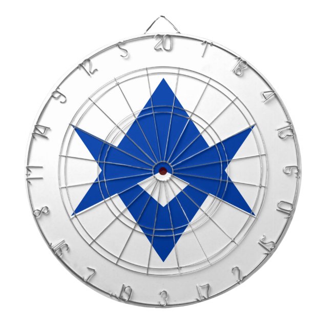 Dartboard with Flag of Toyota City, Japan Darttavla (Framsidan)