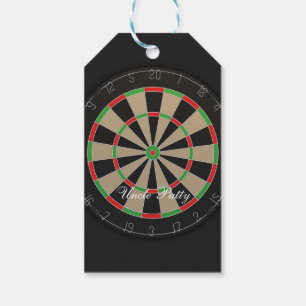 DartboardMonogramnamn Presentetikett