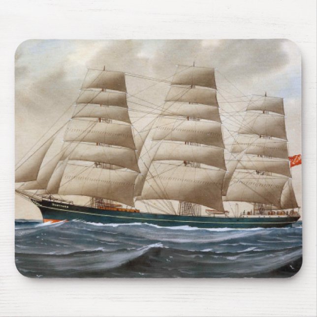 Dartford Segelfartyg 1910 Musmatta (Framsidan)