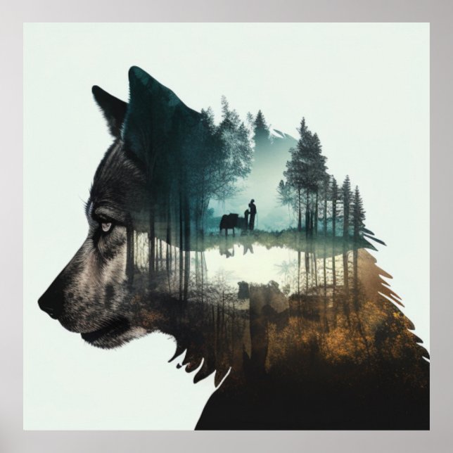 Darth Toast & Wolff: Exponering för Dubbla i Skoge Poster (Framsidan)