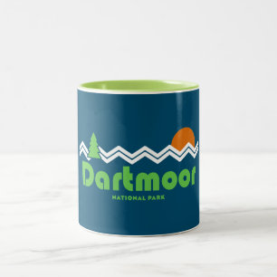 Dartmoor National Park Retro Två-Tonad Mugg