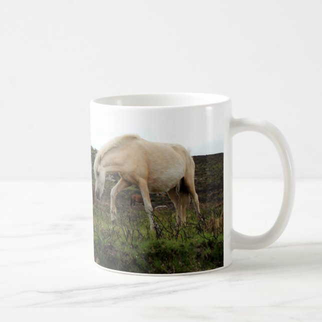 Dartmoor vildponnyer kaffemugg (Höger)