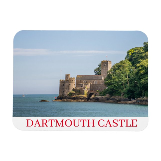Dartmouth Castle-kylmagnet Magnet (Horisontell)