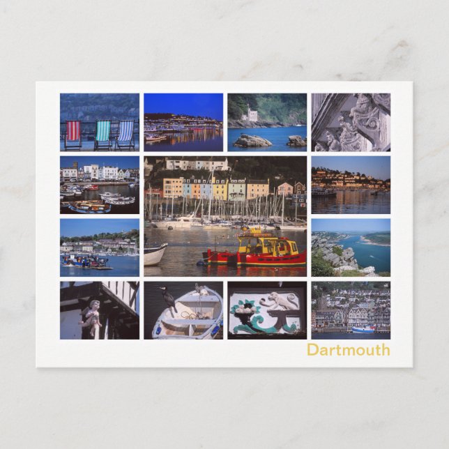 Dartmouth multi-image vykort (Framsida)