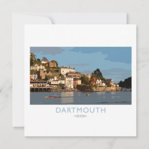Dartmouth Railway Poster Julkort