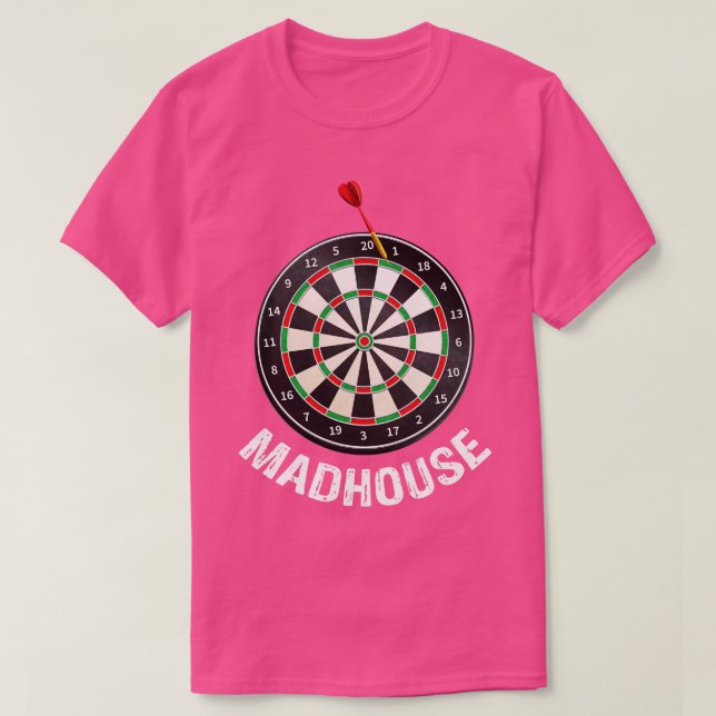 Darts Älskare Gift T Shirt (Design framsida)