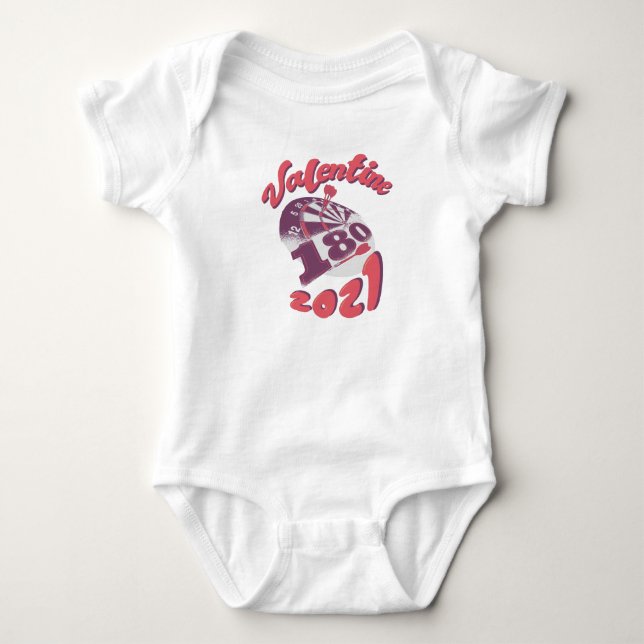 Darts är min Valentine 2021 T Shirt (Framsida)