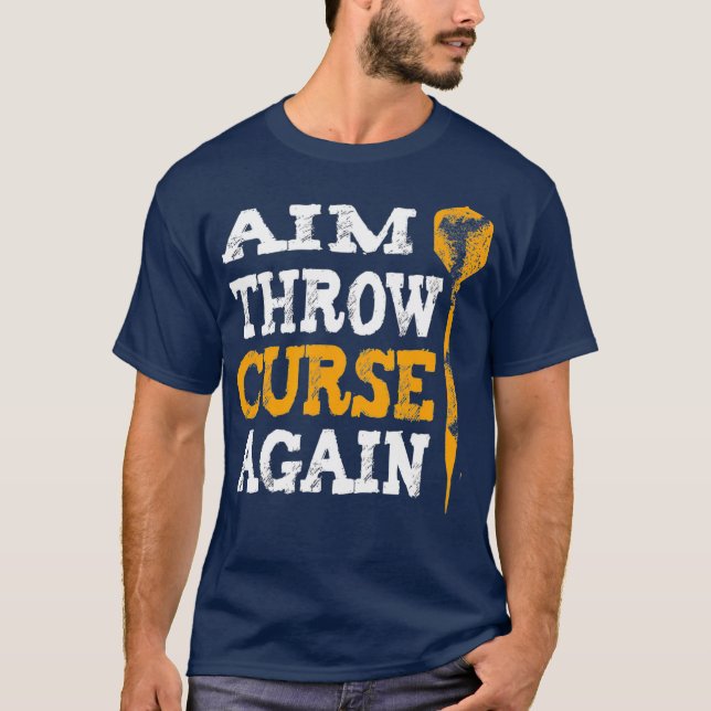 Darts Arrow - Target Costume Birthday Gift 180 T Shirt (Framsida)