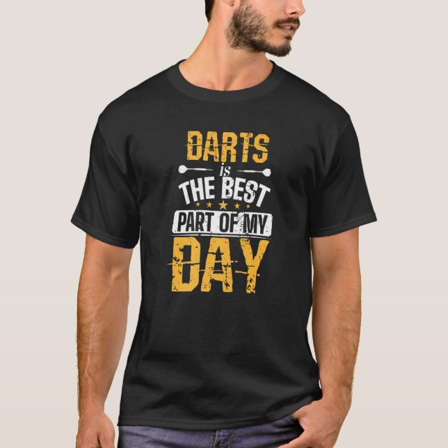 Darts bästa Party på min dag T Shirt (Framsida)