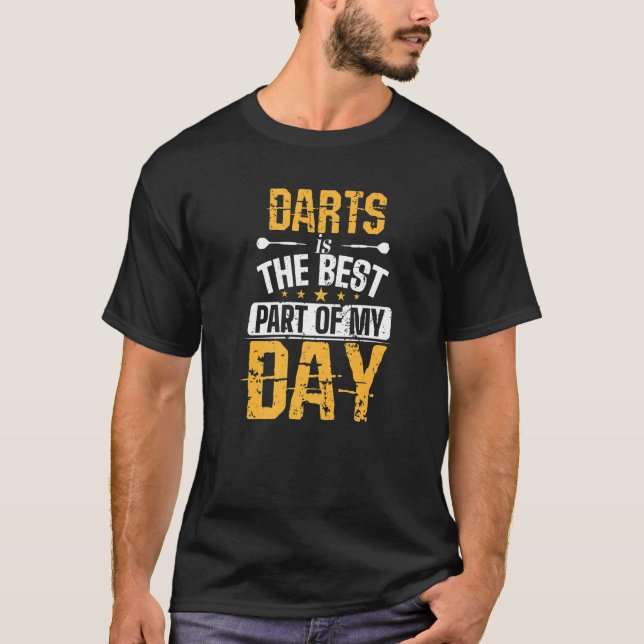 Darts bästa Party på min dag T Shirt (Framsida)