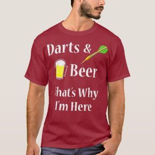 Darts Beer Funny för Dart Player Premium T Shirt