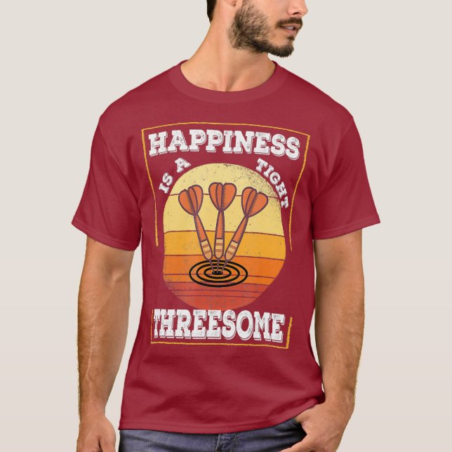 Darts Dart Bullseye Darts Sport T Shirt (Framsida)