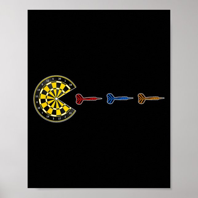 Darts - dart-man  poster (Framsidan)