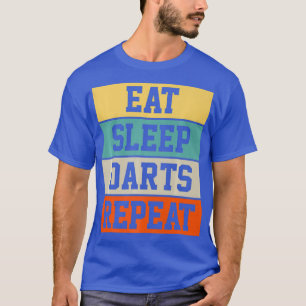 Darts Dart Player Retro Funny Gift Premium T Shirt