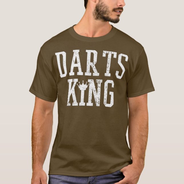 Darts Dart Player T Shirt (Framsida)