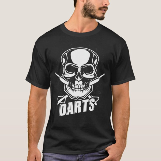 Darts darts motif darts Premium T Shirt (Framsida)