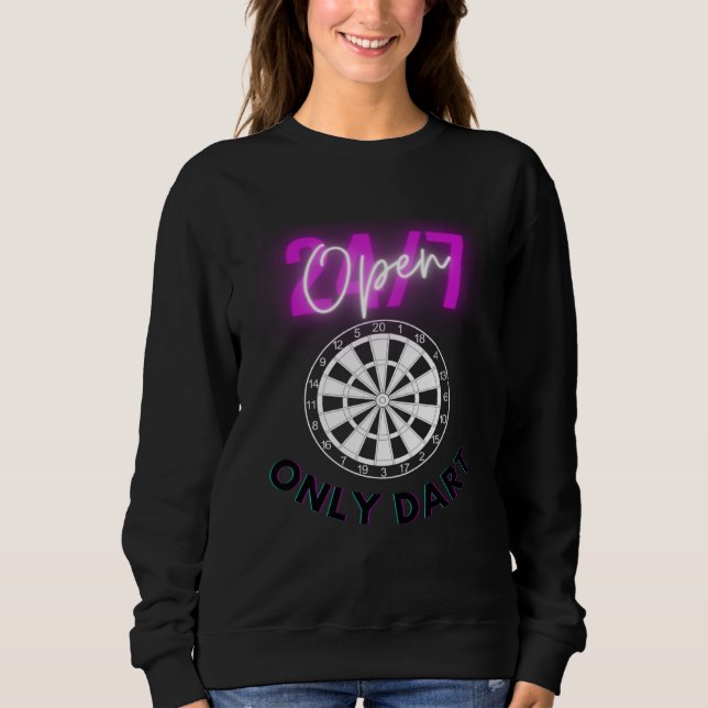 Darts every Afternoon   Dart Quote Meme  7 T Shirt (Framsida)