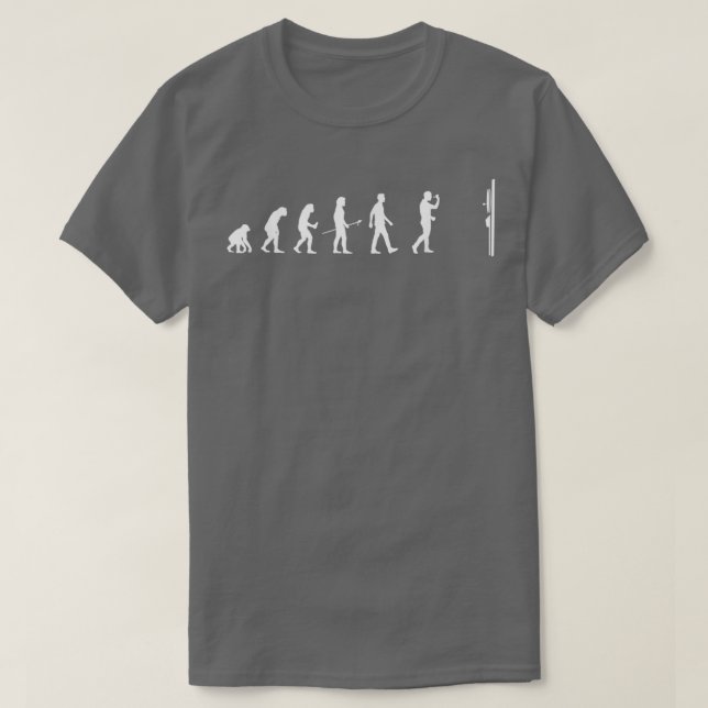 Darts Evolution Dart Player Fars dag Gift T Shirt (Design framsida)