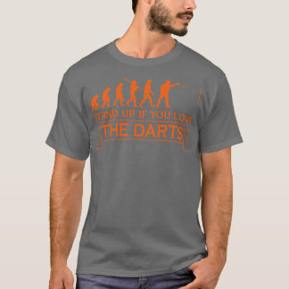 Darts Evolution Darts Player Gift T Shirt