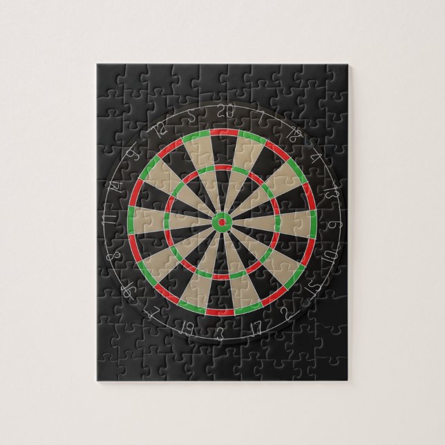 Darts Fläkt 🎯 😍 Dartboard Pussel (Vertikal)
