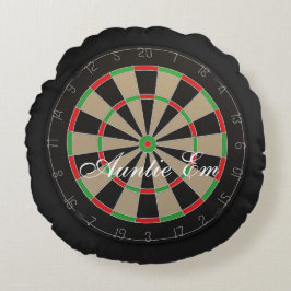 Darts Fläkt 🎯 😍 Dartboard Rund Kudde