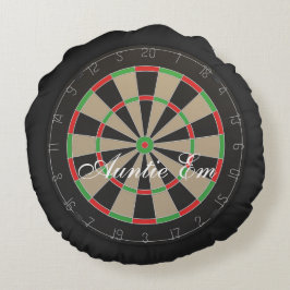 Darts Fläkt 🎯 😍 Dartboard Rund Kudde