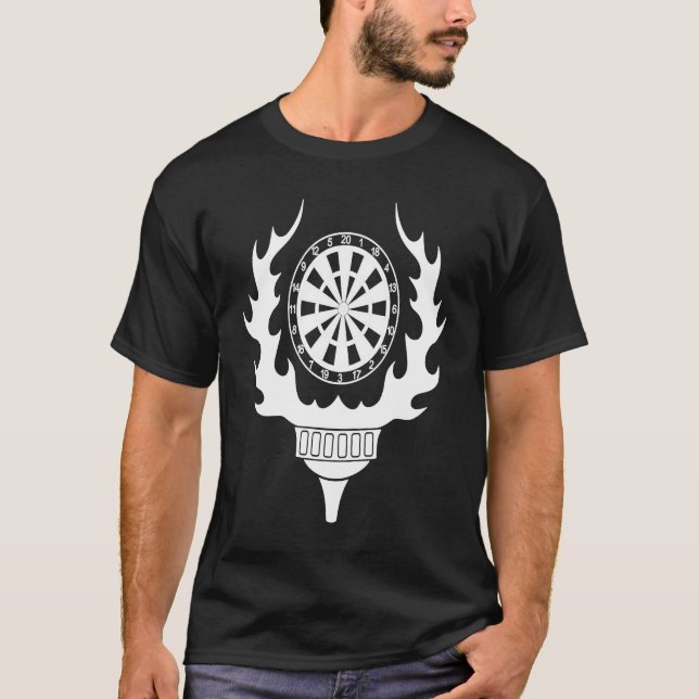 darts for darts players Pally 20 darts Dar 180  23 T Shirt (Framsida)
