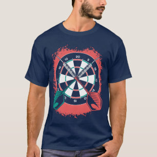 Darts Game Älskare ger Darts Player Darts Game Flä T Shirt