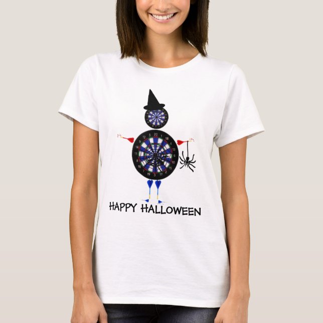 Darts Halloween-Tecknad Tröja (Framsida)