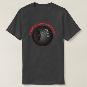 Darts How i Throw Manar Basic Charcol T-shirt