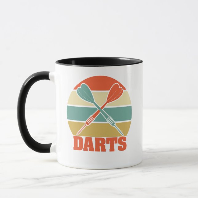 Darts inspirerade Coffee Mugg (Vänster)
