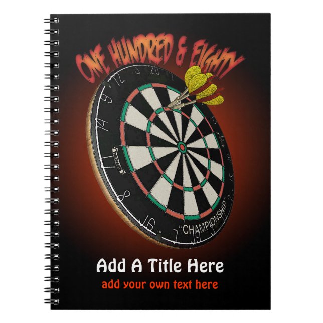 Darts Journal Anteckningsbok (Framsidan)