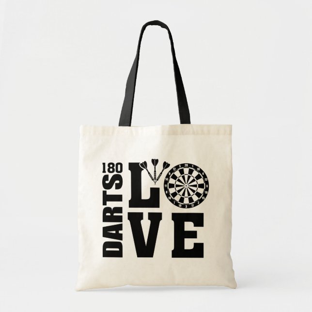 Darts Kärlek Tygkasse (Framsidan)